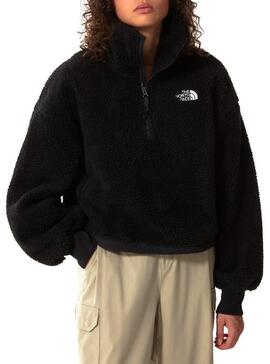Sweat The North Face Sherpa Noire pour Femme