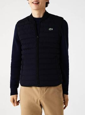 Gilet Lacoste Rembourré Bleu Marine pour Homme