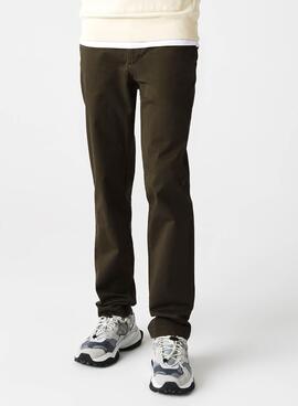 Pantalon Lacoste Chino Slim Vert pour Homme