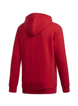 Sweat Adidas Trefoil Hoodie Rouge pour Homme