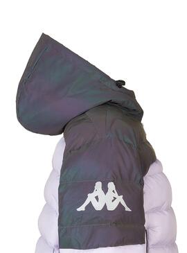 Veste Kappa Fauniel Matelassé Lilas pour Femme