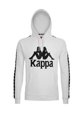 Sweat Kappa Hurtado Blanc pour Homme et Femme