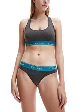 Sujetador Calvin Klein Unlined Gris pour Femme