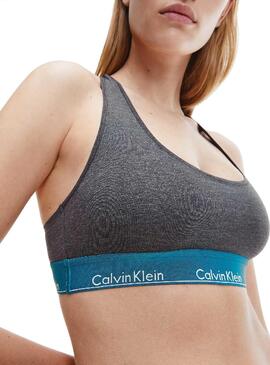 Sujetador Calvin Klein Unlined Gris pour Femme