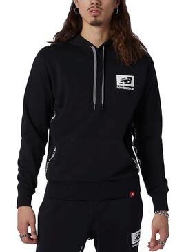 Sweat New Balance Essentials Noire pour Homme