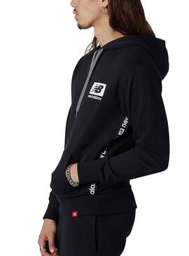 Sweat New Balance Essentials Noire pour Homme