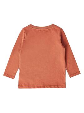 T-Shirt Name It Nelliza Orange pour Fille