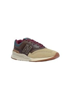 Baskets New Balance 997 Marron pour Homme
