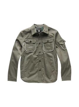 Surchemise Collier de Support G-Star Vert Pour Homme