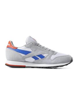 Baskets Reebok Classic Leather Gris Homme