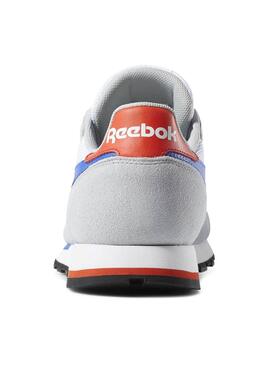 Baskets Reebok Classic Leather Gris Homme