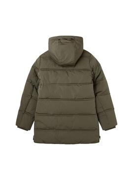 Parka Pepe Jeans Alexa Vert pour Fille