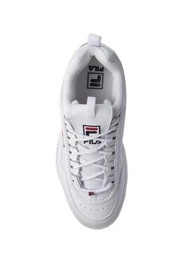 Baskets Fila Disruptor Low White pour homme