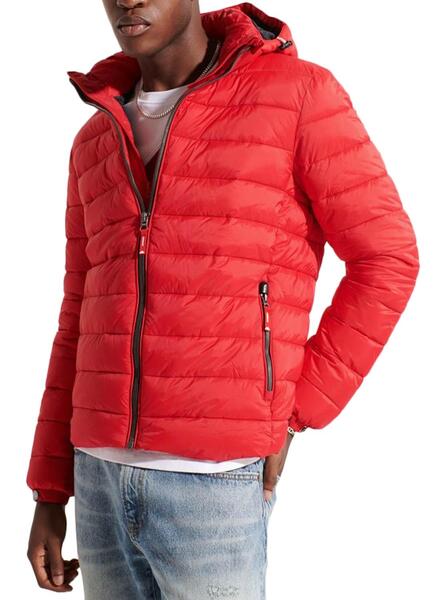 Veste Superdry Classic Fuji Rouge pour Homme