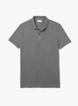 Polo Lacoste Petit Pique Gris pour Homme