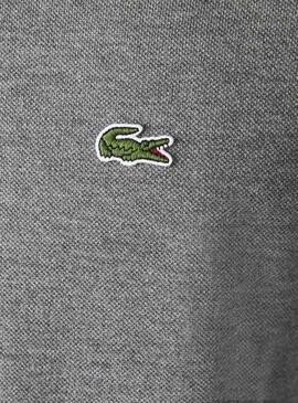 Polo Lacoste Petit Pique Gris pour Homme