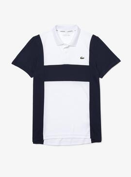Polo Lacoste Sport Pique Colorblock pour Homme