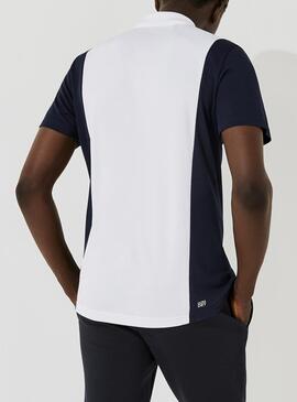 Polo Lacoste Sport Pique Colorblock pour Homme