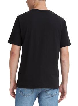 T-Shirt Levis Relaxed Noire Logo pour Homme
