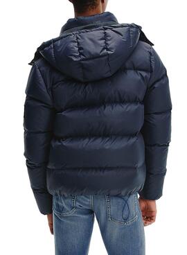 Veste Calvin Klein Essentials Bleu Marine Homme