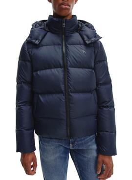 Veste Calvin Klein Essentials Bleu Marine Homme