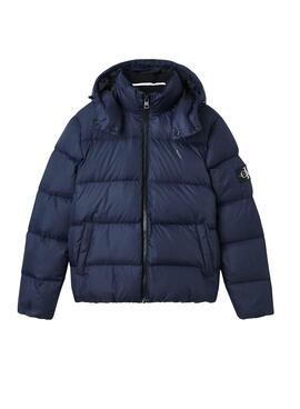 Veste Calvin Klein Essentials Bleu Marine Homme