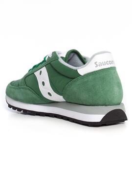 Baskets Saucony Jazz Original Vert