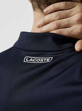 Polo Lacoste Sport Regular Fit Bleu Marine pour Homme
