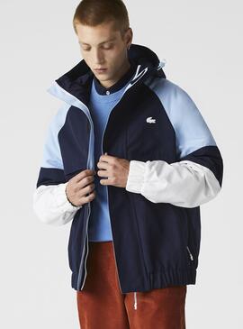 Veste Lacoste Héritage Bleu Marine pour Homme