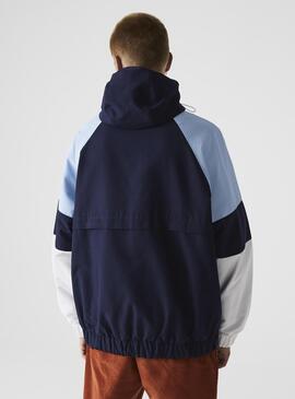 Veste Lacoste Héritage Bleu Marine pour Homme