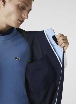 Veste Lacoste Héritage Bleu Marine pour Homme