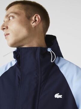 Veste Lacoste Héritage Bleu Marine pour Homme