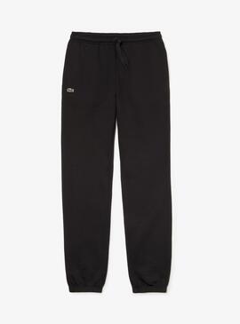 Pantalon de hotsell survetement lacoste noir