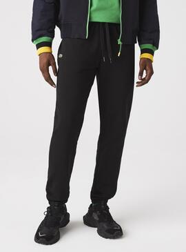 Pantalon Survêtement Lacoste Sport Tenis Noire Homme