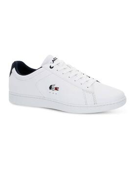 Chaussure Lacoste Carnaby Evo 119 Blanc pour Homme