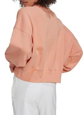 Sweat Adidas Adicolor Essentials Orange Femme