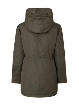 Parka Pepe Jeans Gaby Vert pour Femme