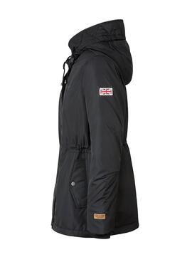 Parka Pepe Jeans Gaby Noire pour Femme