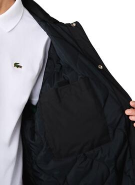 Parka Lacoste Blouson Noire Unisexe