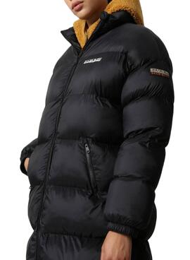 Veste Napapijri A-Box W Larga Noire pour Femme