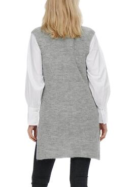 Robe Only Col roulé Cora Gris Pour Femme
