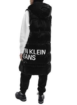Gilet Calvin Klein Institutionnel Noire Femme