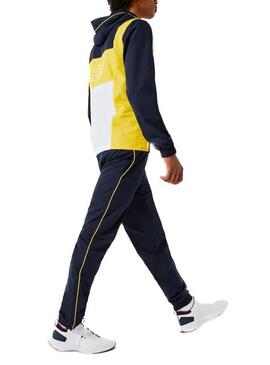 Survêtement Lacoste Survetement Bleu Marine pour Homme