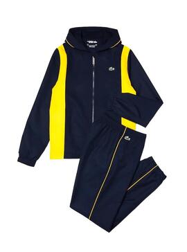 Survêtement Lacoste Survetement Bleu Marine pour Homme