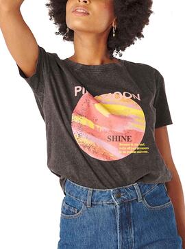 T-Shirt Naf Naf Luna Rose pour Femme