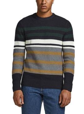 Pull Jack And Jones Blatrue Multicolore Homme