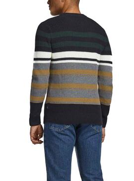 Pull Jack And Jones Blatrue Multicolore Homme
