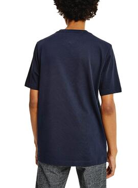 T-Shirt Tommy Hilfiger Icon Roundall Bleu Marine