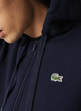 Veste lacoste Sport Hoodie Bleu marine pour Homme