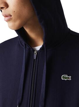 Veste lacoste Sport Hoodie Bleu marine pour Homme